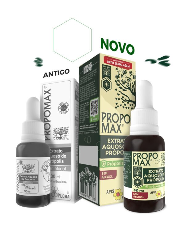 Propomax Extrato de Própolis Verde Sem Álcool Aquoso Líquido 30ml Apis Flora - Image 2
