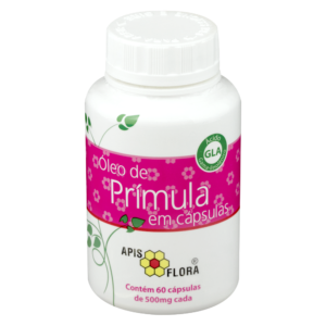 Óleo de Prímula 500mg 60 Cápsulas Softgel Apis Flora