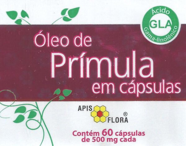 Óleo de Prímula 500mg 60 Cápsulas Softgel Apis Flora - Image 2